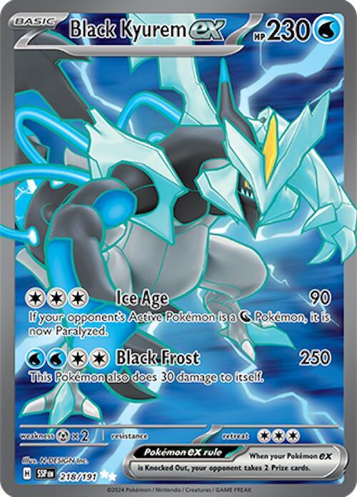 Black Kyurem ex - 218/191 card image