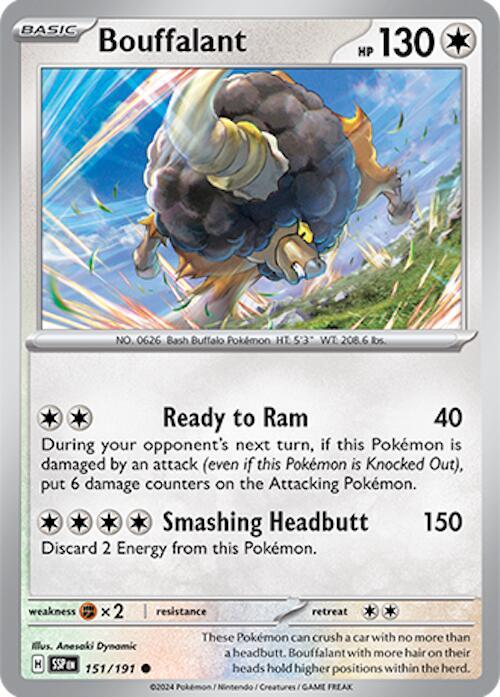 Bouffalant card image