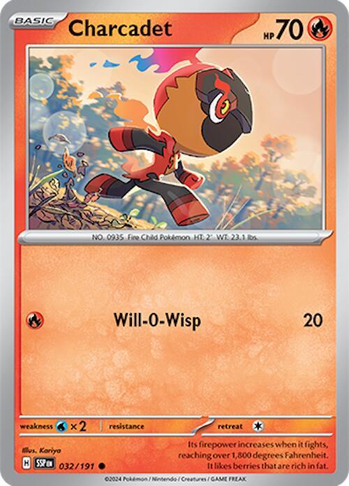 Charcadet - 032/191 card image