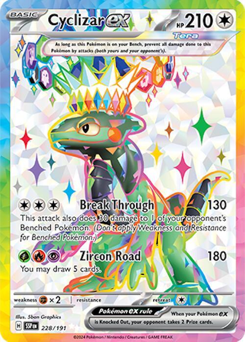 Cyclizar ex - 228/191 card image