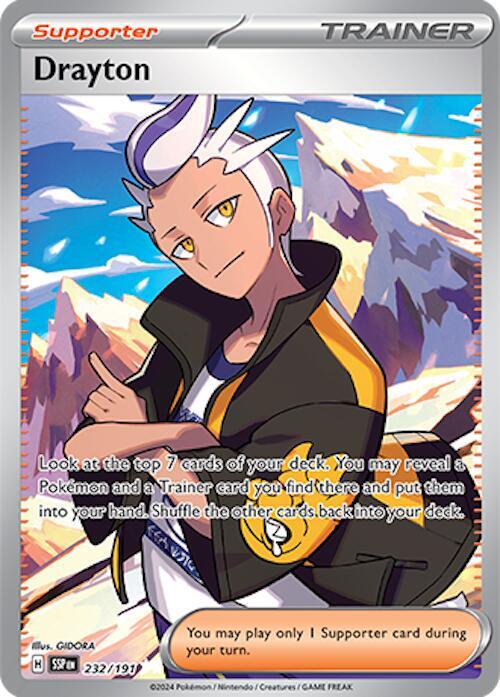 Drayton - 232/191 card image