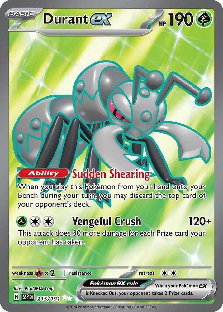 Durant ex - 215/191 card image