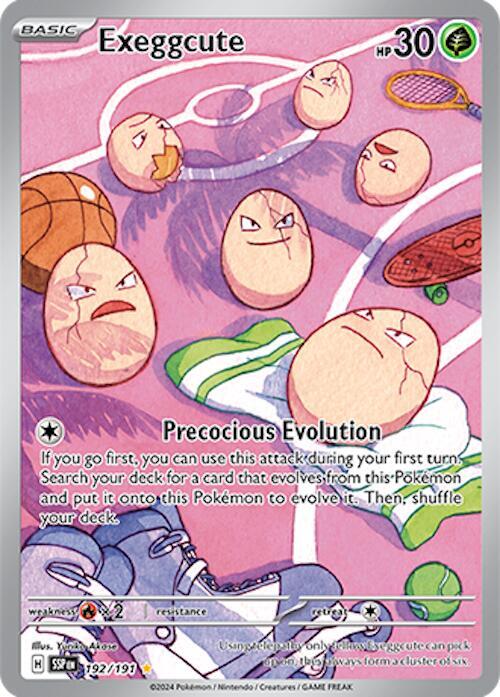 Exeggcute - 192/191 card image