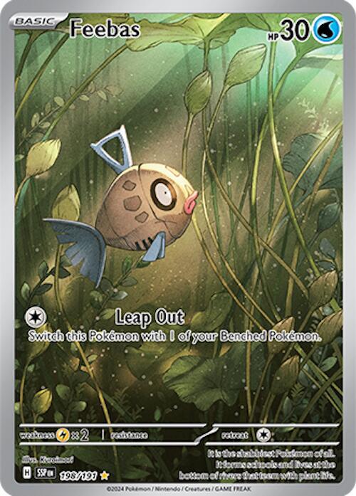 Feebas - 198/191 card image