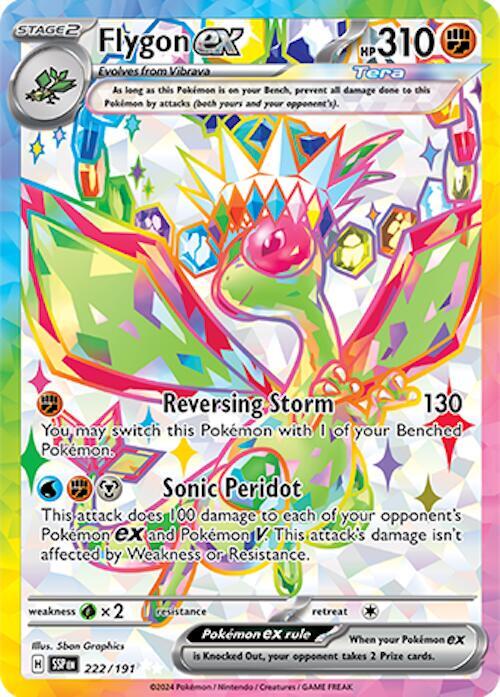 Flygon ex - 222/191 card image