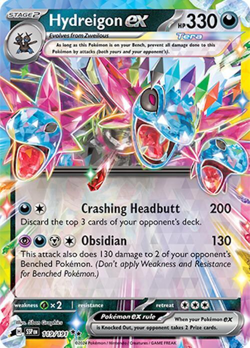 Hydreigon ex - 119/191 card image