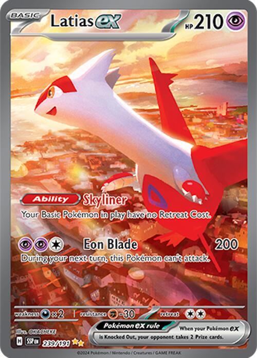 Latias ex - 239/191 card image