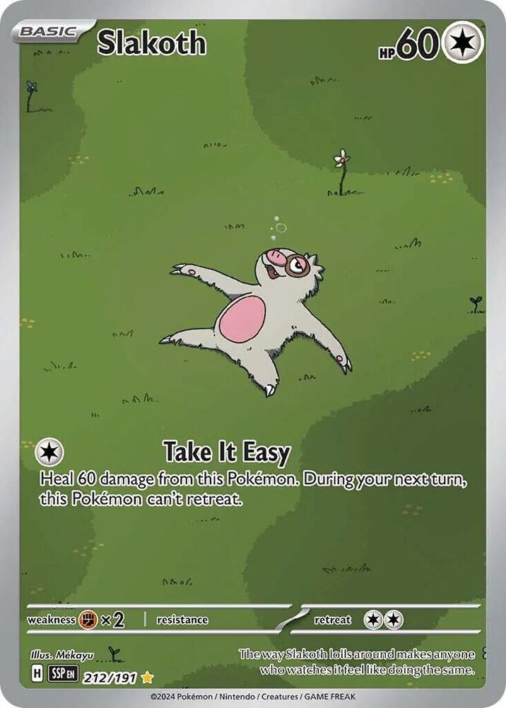 Slakoth - 212/191 card image