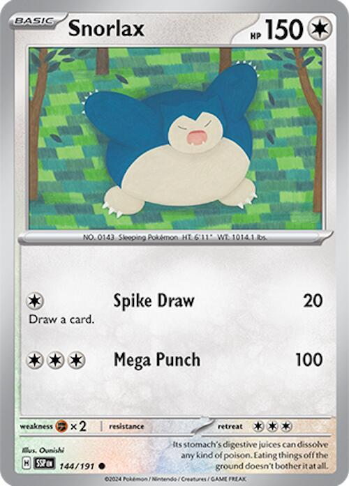 Snorlax card image