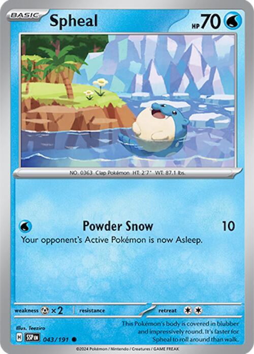 Spheal - 043/191 card image