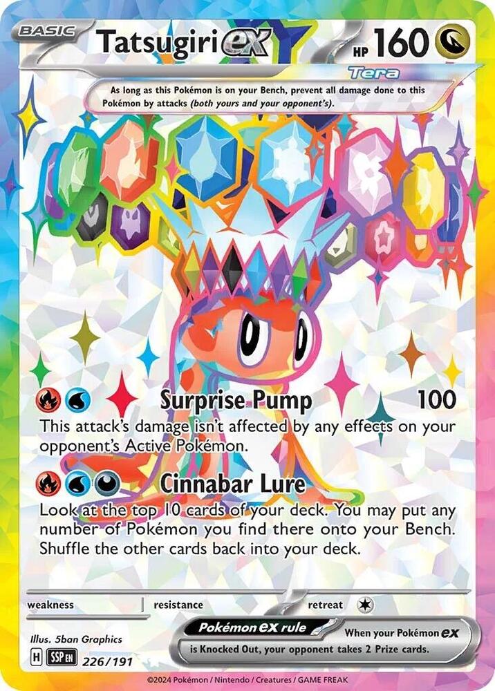Tatsugiri ex - 226/191 card image