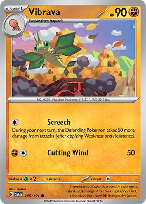 Vibrava - 105/191 card image