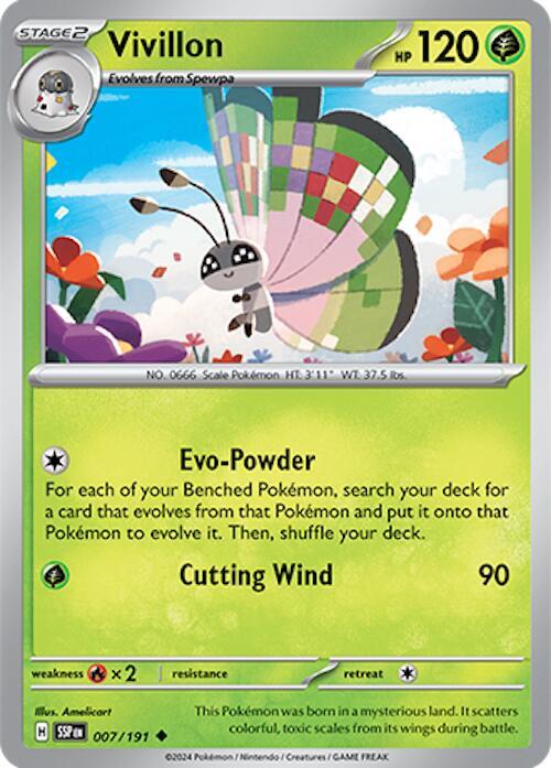 Vivillon - 007/191 card image