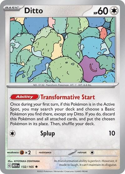 Ditto - 132/165 card image