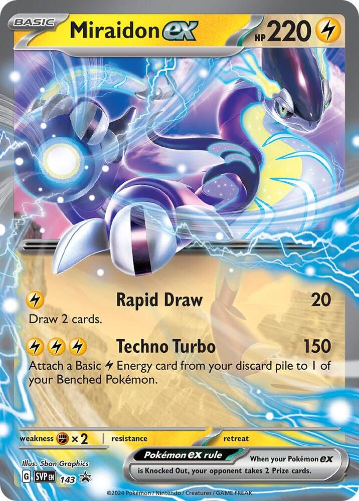 Miraidon ex - 143 card image