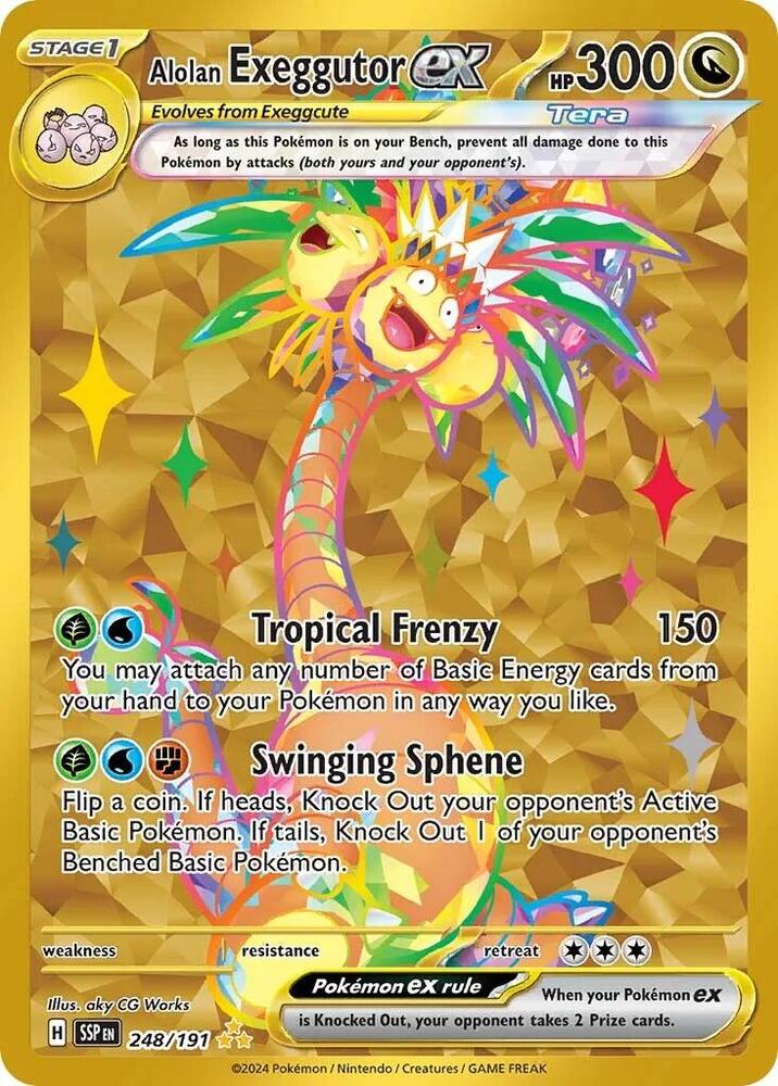 Alolan Exeggutor ex - 248/191 card image