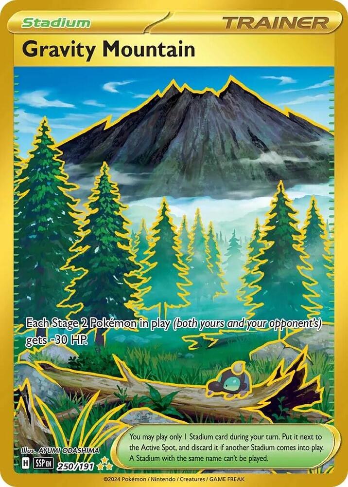 Gravity Mountain - 250/191 card image