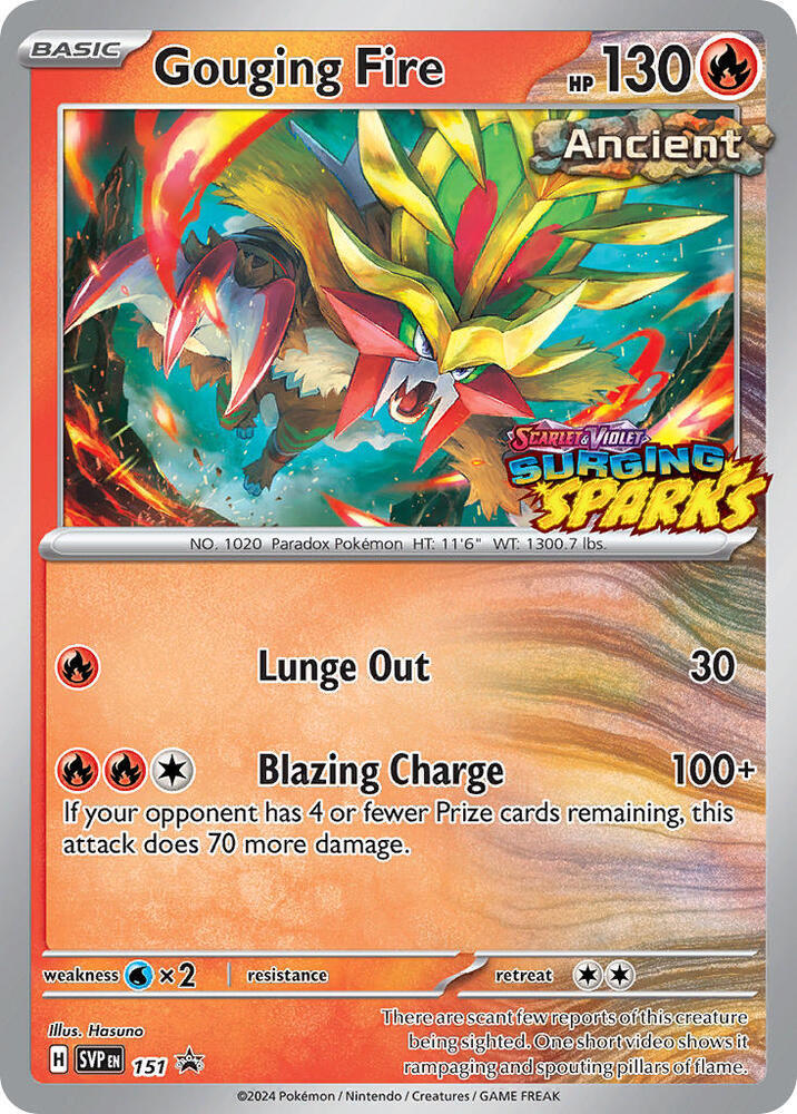 Gouging Fire - 151 card image