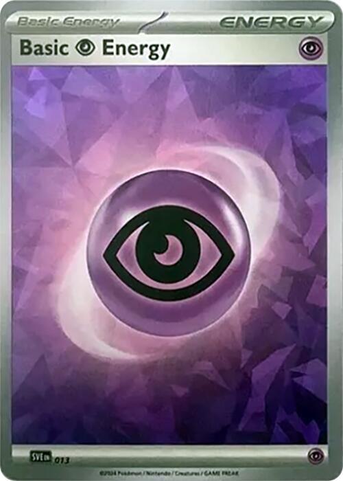 Basic Psychic Energy (Cracked Ice Holo) card image