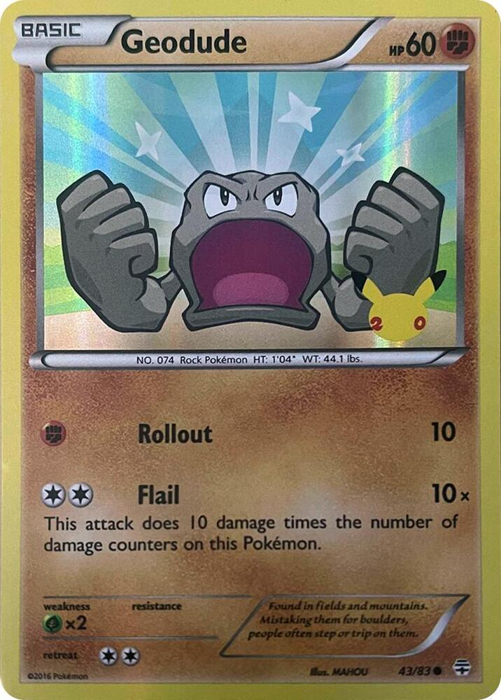 Geodude (Stamped) card image