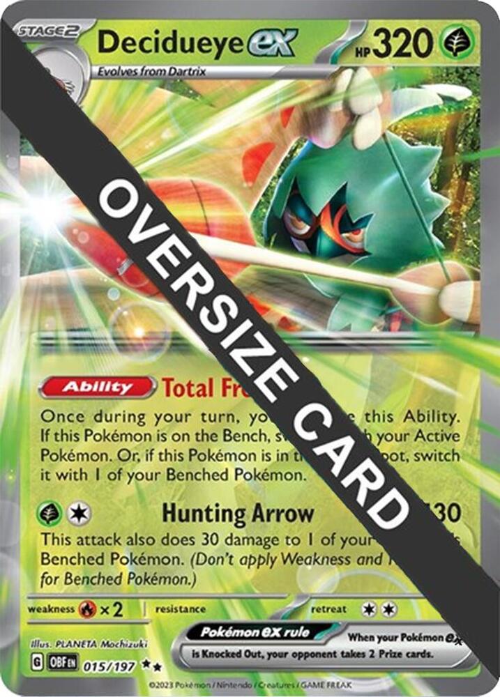 Decidueye ex - 015/197 card image