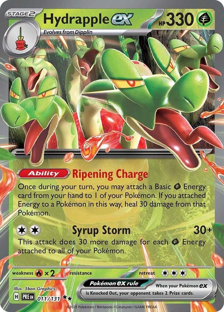 Hydrapple ex card image
