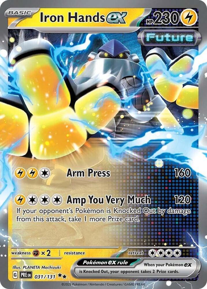 Iron Hands ex - 031/131 card image