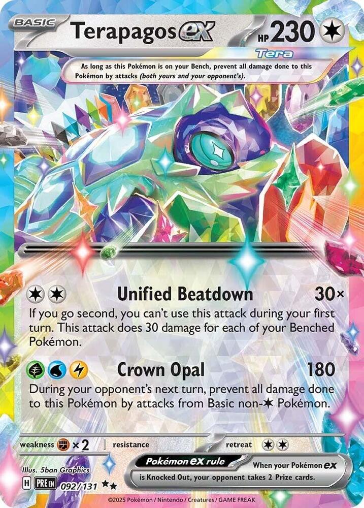 Terapagos ex - 092/131 card image