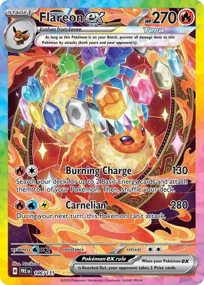 Flareon ex - 146/131 card image