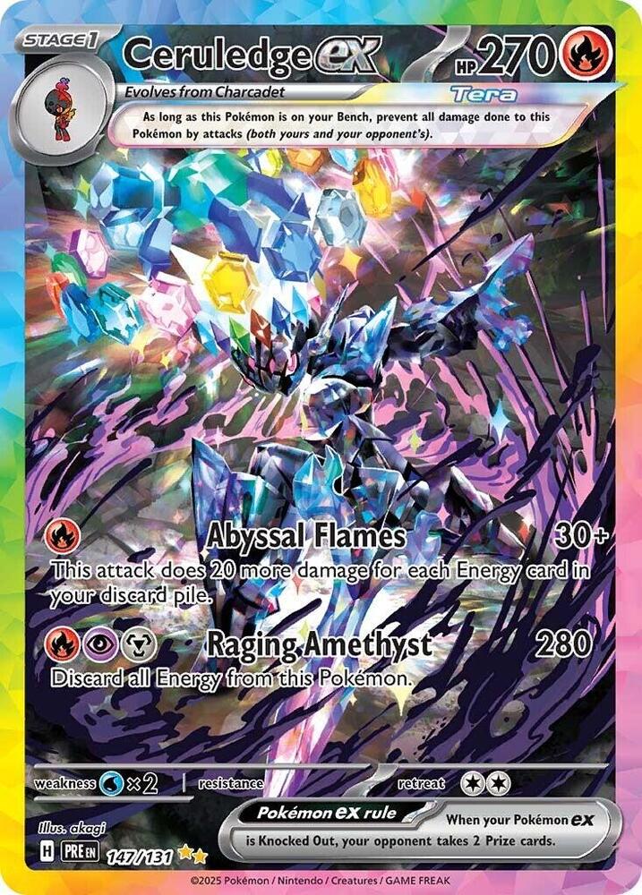 Ceruledge ex card image