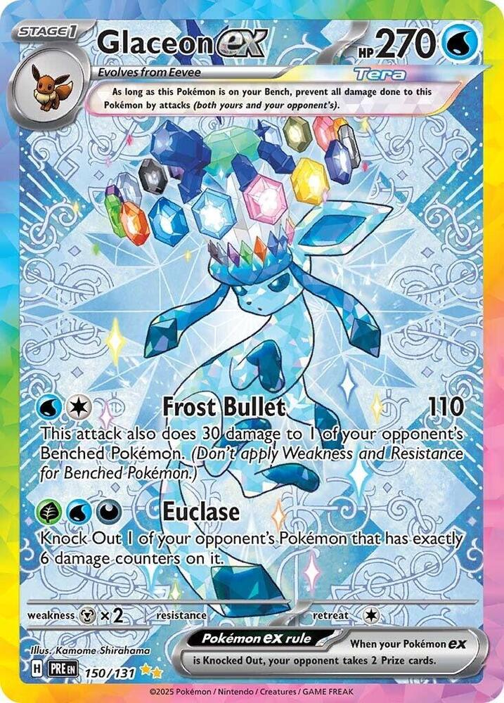 Glaceon ex - 150/131 card image