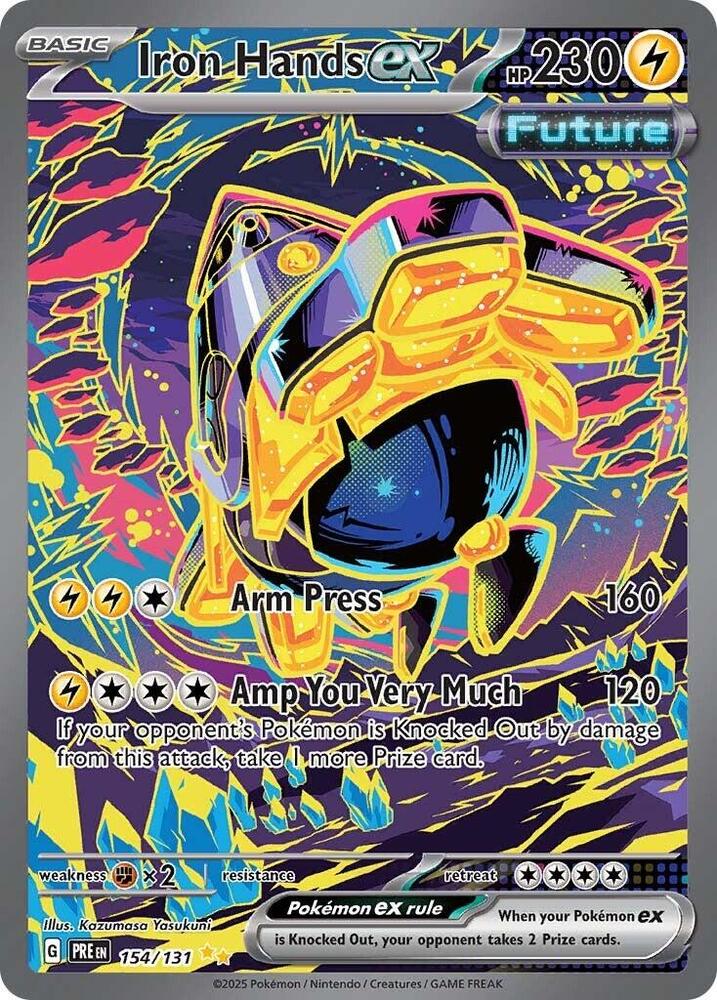 Iron Hands ex - 154/131 card image