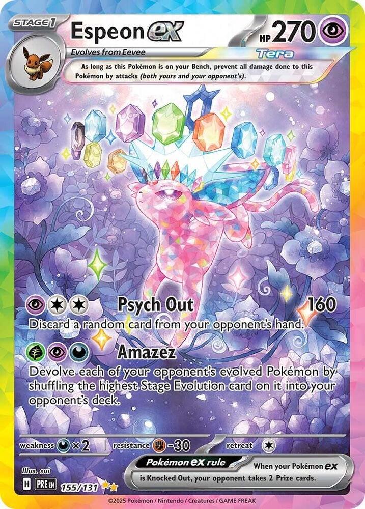 Espeon ex - 155/131 card image