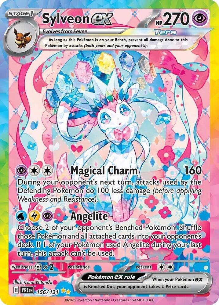 Sylveon ex - 156/131 card image