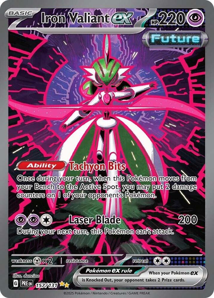 Iron Valiant ex card image