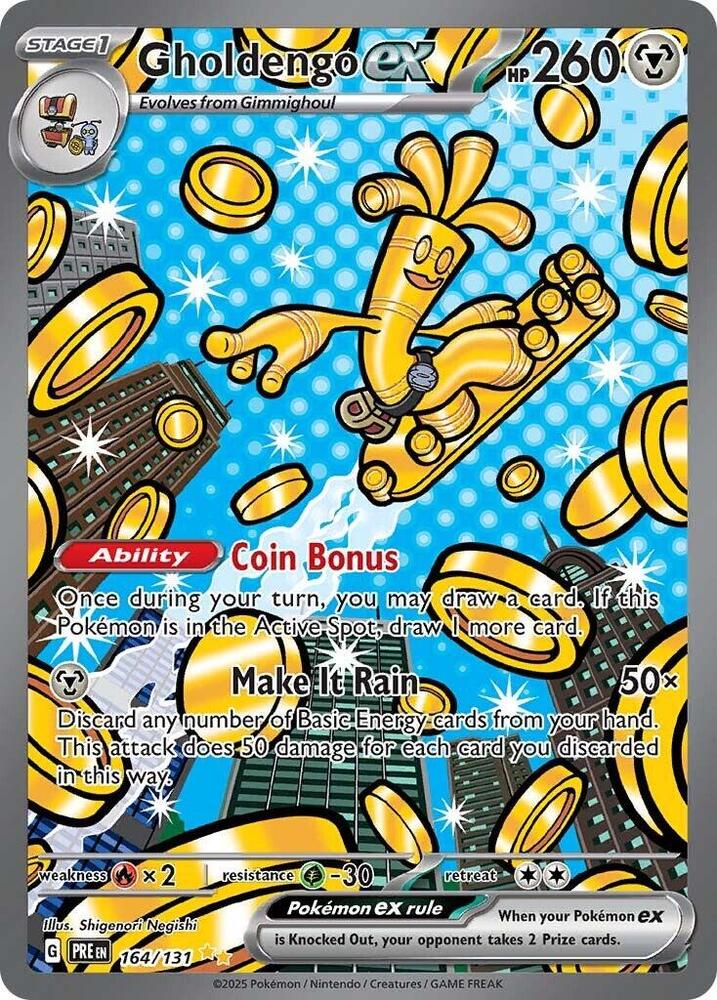 Gholdengo ex card image