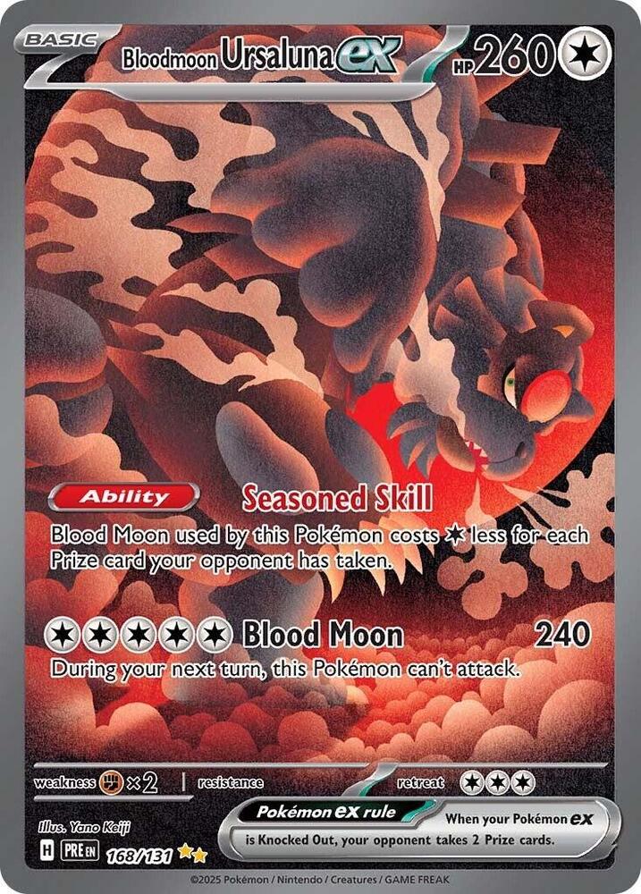 Bloodmoon Ursaluna ex card image