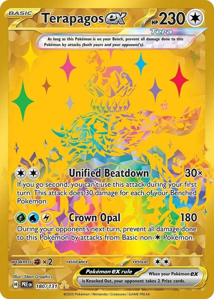 Terapagos ex - 180/131 card image