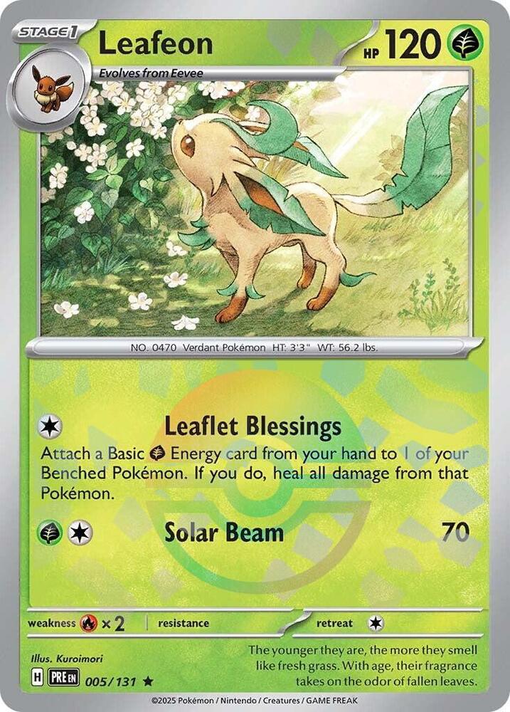 Leafeon (Poke Ball Pattern) card image