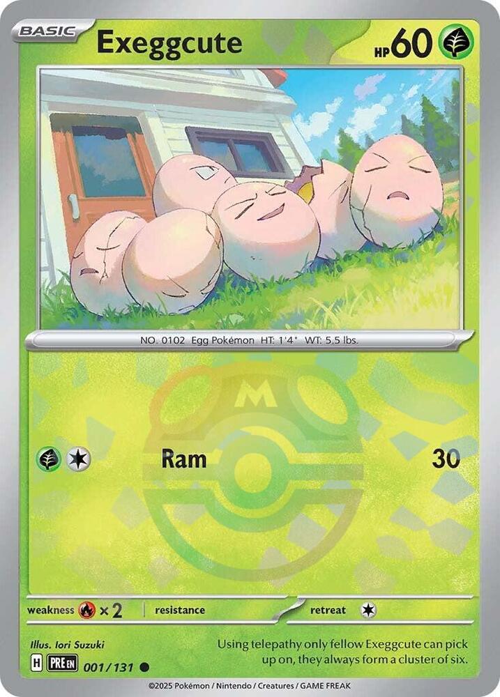 Exeggcute (Master Ball Pattern) card image