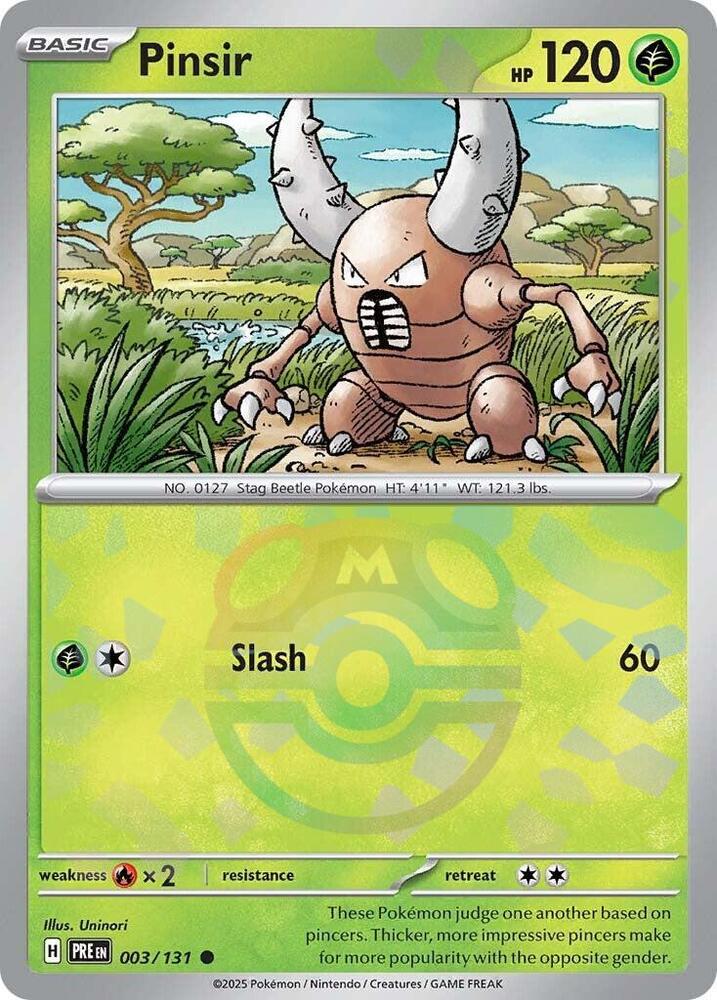 Pinsir (Master Ball Pattern) card image