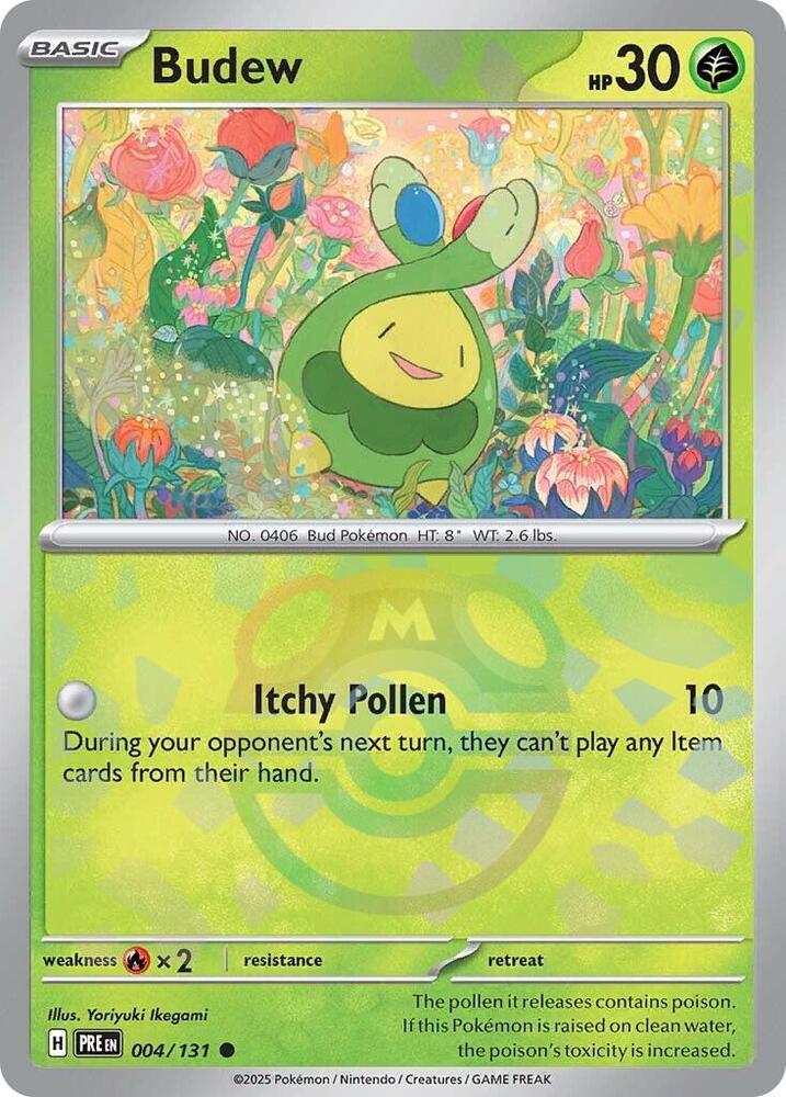 Budew (Master Ball Pattern) card image
