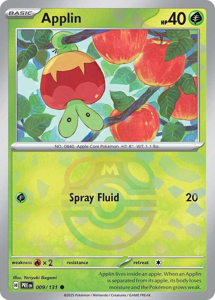 Applin (Master Ball Pattern) card image