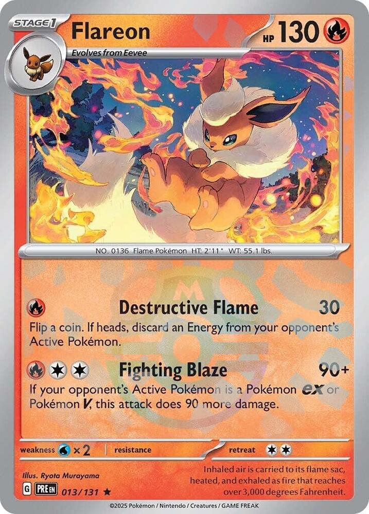 Flareon (Master Ball Pattern) card image