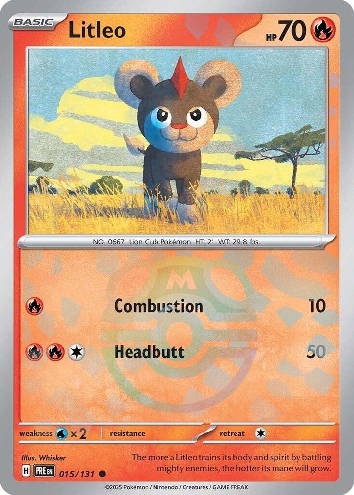 Litleo (Master Ball Pattern) card image
