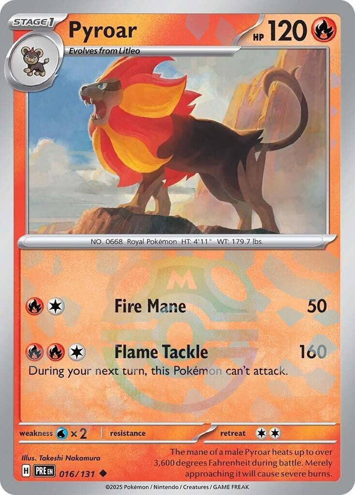 Pyroar (Master Ball Pattern) card image