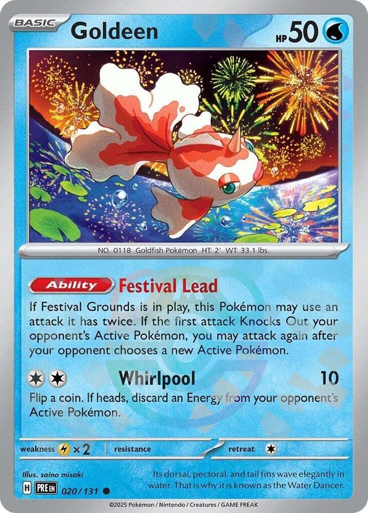 Goldeen (Master Ball Pattern) card image