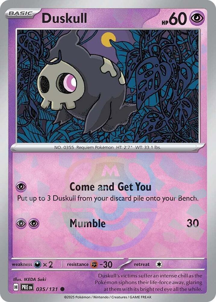 Duskull (Master Ball Pattern) card image