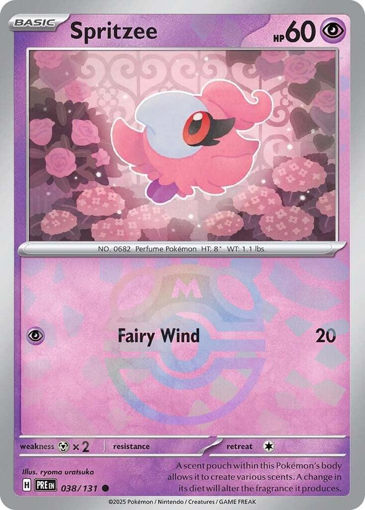 Spritzee (Master Ball Pattern) card image