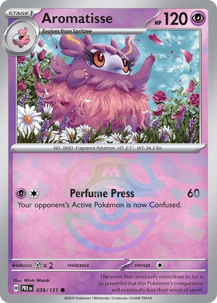 Aromatisse (Master Ball Pattern) card image